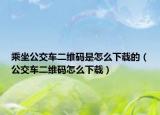 乘坐公交車二維碼是怎么下載的（公交車二維碼怎么下載）