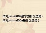 華為jsn-al00a是華為什么型號（華為jsn一al00a是什么型號）