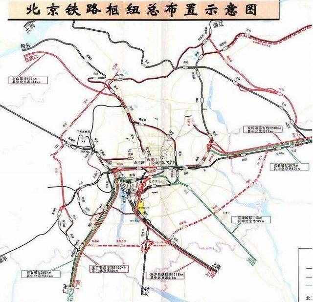 北京的四大火車(chē)站，為何都位于幾個(gè)區(qū)交界處？