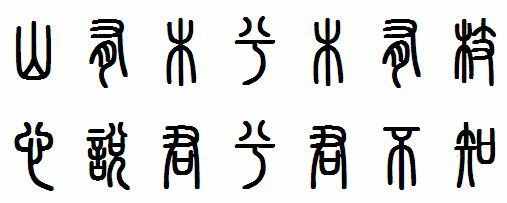 漢字字體之演變