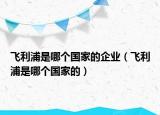 飛利浦是哪個(gè)國(guó)家的企業(yè)（飛利浦是哪個(gè)國(guó)家的）