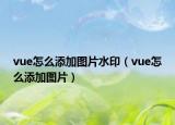 vue怎么添加圖片水?。╲ue怎么添加圖片）