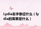 Lydia名字象征什么（lydia的寓意是什么）