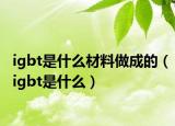 igbt是什么材料做成的（igbt是什么）