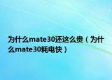 為什么mate30還這么貴（為什么mate30耗電快）