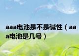 aaa電池是不是堿性（aaa電池是幾號(hào)）