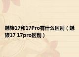 魅族17和17Pro有什么區(qū)別（魅族17 17pro區(qū)別）
