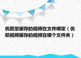 優(yōu)酷里緩存的視頻在文件哪里（優(yōu)酷視頻緩存的視頻在哪個文件夾）