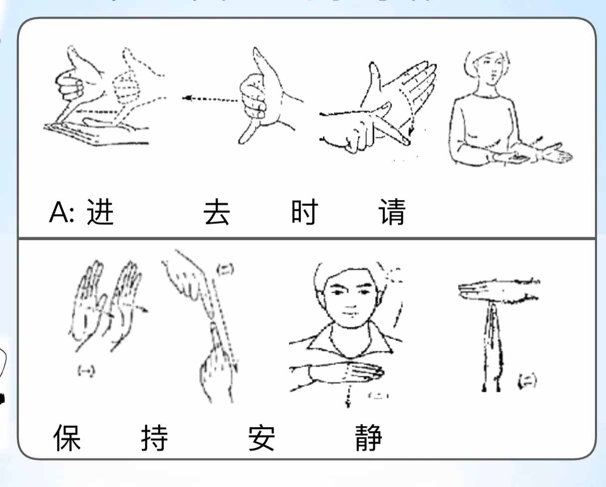 手語場景對話，有圖有文字，原來學(xué)手語這么簡單！