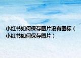 小紅書(shū)如何保存圖片沒(méi)有圖標(biāo)（小紅書(shū)如何保存圖片）