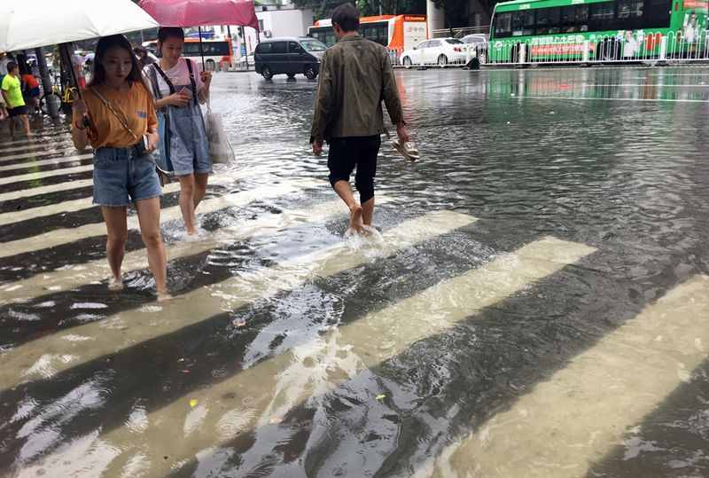 水浸十八甫路口