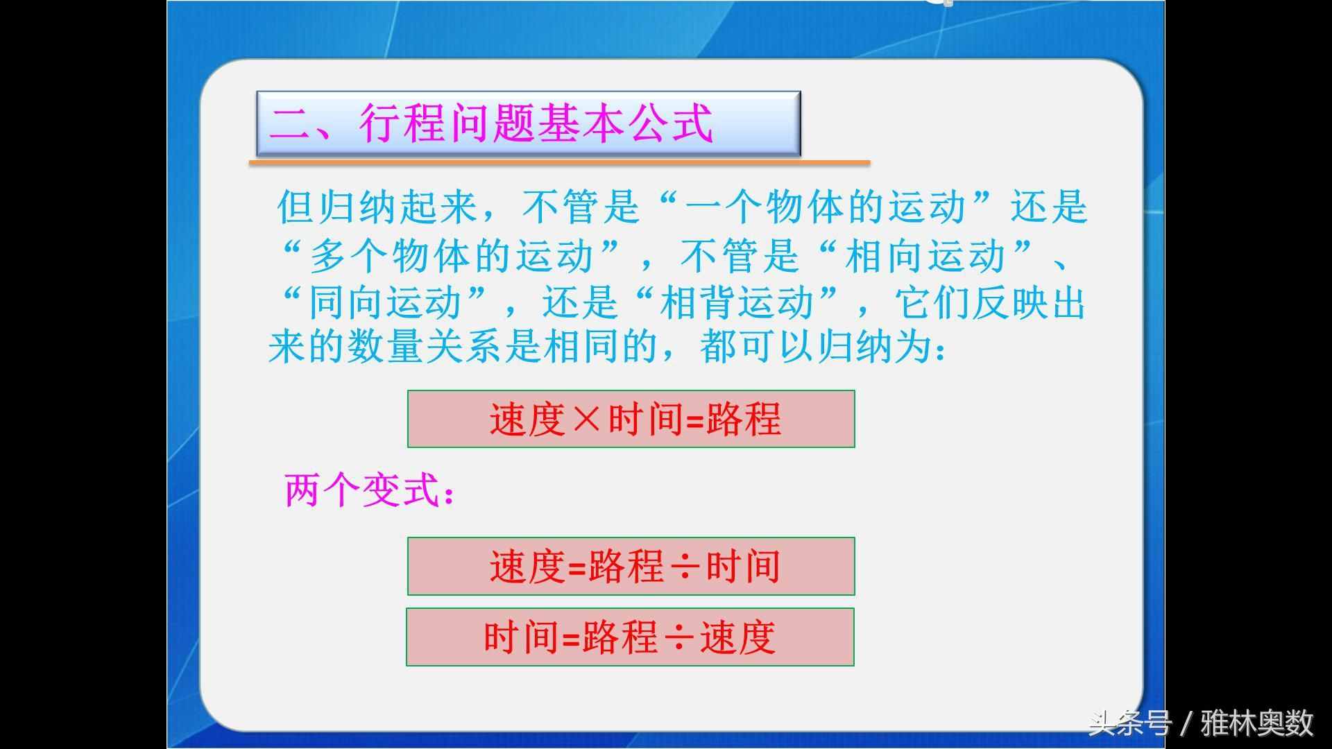 相遇問題課件與作業(yè)