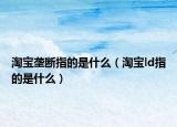 淘寶壟斷指的是什么（淘寶ld指的是什么）