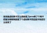 泡泡魚虛擬網(wǎng)卡怎么用我裝了proe弄了個(gè)網(wǎng)卡但是沒有聯(lián)網(wǎng)就裝了個(gè)虛擬網(wǎng)卡然后就不知道怎么設(shè)置了