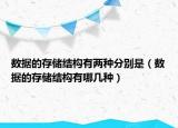 數(shù)據(jù)的存儲結(jié)構(gòu)有兩種分別是（數(shù)據(jù)的存儲結(jié)構(gòu)有哪幾種）