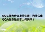 QQ頭像為什么上傳失?。槭裁次襋Q頭像總是顯示上傳失敗）