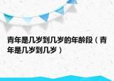 青年是幾歲到幾歲的年齡段（青年是幾歲到幾歲）