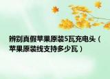 辨別真假蘋果原裝5瓦充電頭（蘋果原裝線支持多少瓦）