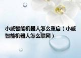 小威智能機(jī)器人怎么重啟（小威智能機(jī)器人怎么聯(lián)網(wǎng)）