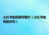 小紅書如何保存圖片（小紅書如何加水?。? /></span></a>
                        <h2><a href=