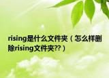 rising是什么文件夾（怎么樣刪除rising文件夾??）