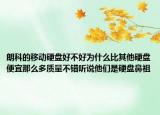 朗科的移動硬盤好不好為什么比其他硬盤便宜那么多質(zhì)量不錯聽說他們是硬盤鼻祖
