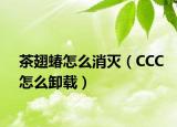 茶翅蝽怎么消滅（CCC怎么卸載）
