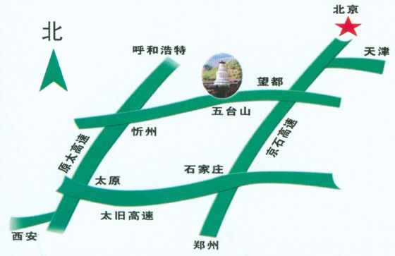 五臺山地理位置