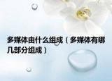 多媒體由什么組成（多媒體有哪幾部分組成）