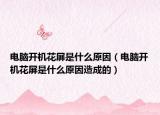 電腦開機花屏是什么原因（電腦開機花屏是什么原因造成的）