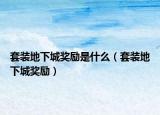 套裝地下城獎勵是什么（套裝地下城獎勵）