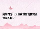 我明白為什么坦克世界現(xiàn)在如此停滯不前了