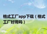 格式工廠app下載（格式工廠好用嗎）