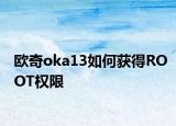 歐奇oka13如何獲得ROOT權(quán)限