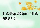 什么是qcc和tpm（什么是QCC）