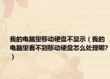 我的電腦里移動(dòng)硬盤(pán)不顯示（我的電腦里看不到移動(dòng)硬盤(pán)怎么處理呢?）