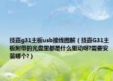 技嘉g31主板usb接線圖解（技嘉G31主板附帶的光盤里都是什么驅(qū)動呀?需要安裝哪個?）
