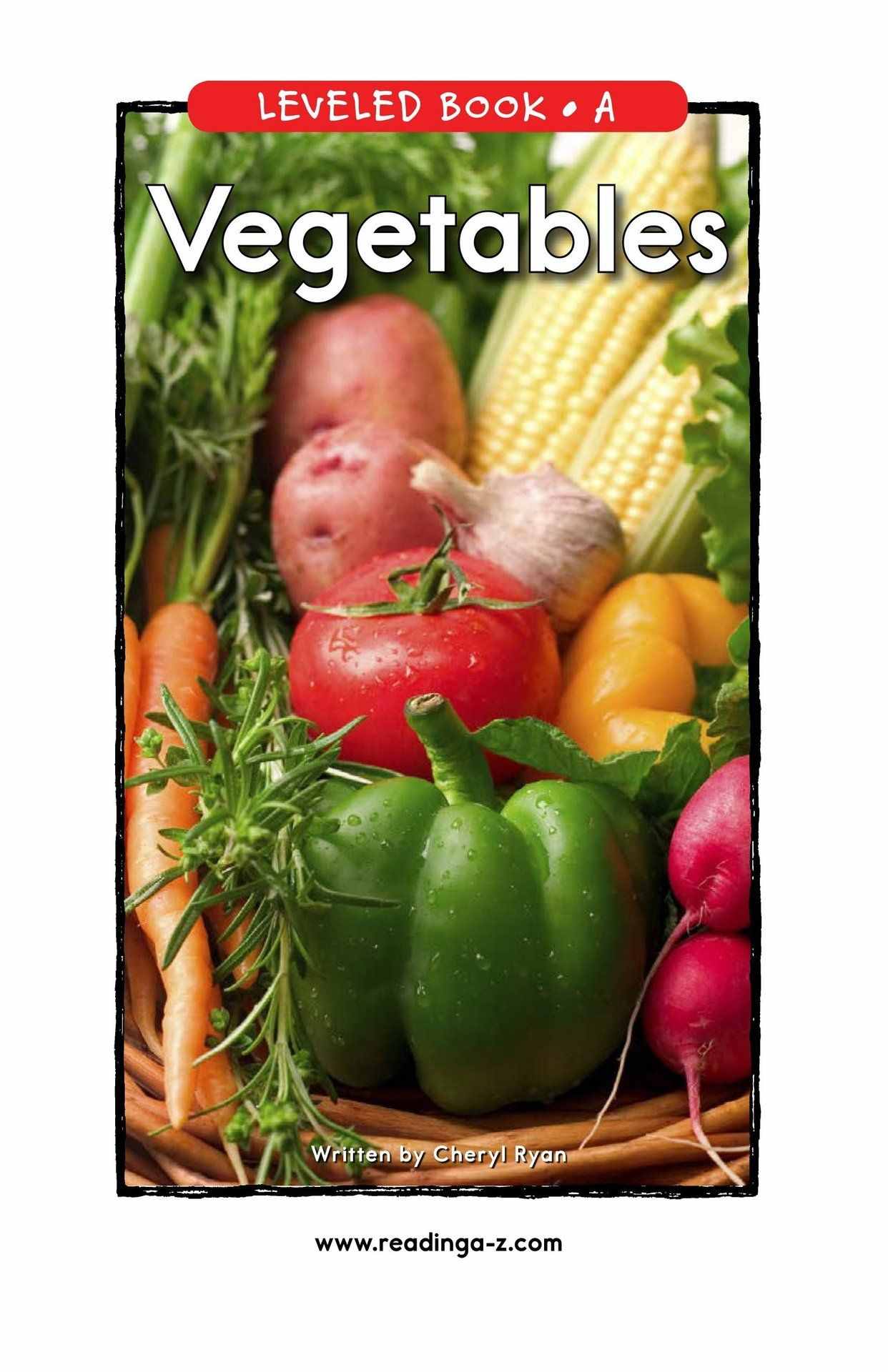 RAZ分級讀物《Vegetables》