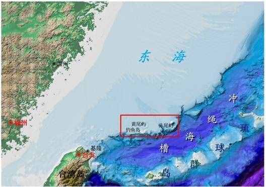 釣魚島地理位置概況