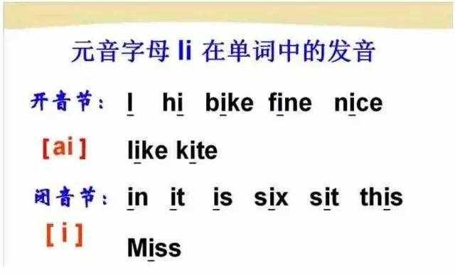 初中英語：“音標(biāo)發(fā)音”指導(dǎo)大全！