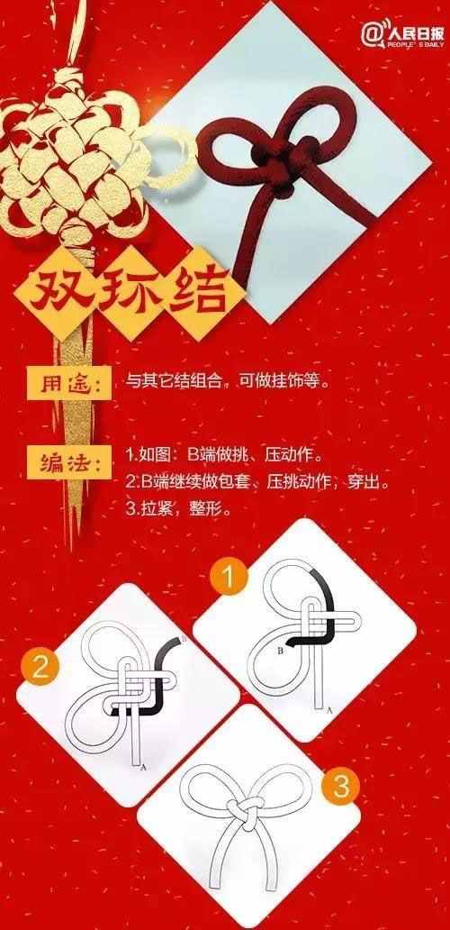 6種中國(guó)結(jié)編法圖解，超級(jí)簡(jiǎn)單，學(xué)完都忍不住發(fā)朋友圈炫耀！