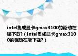 intel集成顯卡gmax3100的驅(qū)動在哪下載?（intel集成顯卡gmax3100的驅(qū)動在哪下載?）