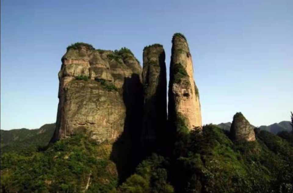 花開龍口｜秀甲東南江郎山