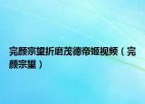 完顏宗望折磨茂德帝姬視頻（完顏宗望）