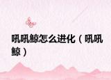 吼吼鯨怎么進(jìn)化（吼吼鯨）