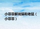 小菲菲解說(shuō)貓和老鼠（小菲菲）