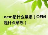 oem是什么意思（OEM是什么意思）