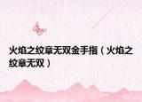 火焰之紋章無(wú)雙金手指（火焰之紋章無(wú)雙）