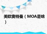 美歐奧特曼（MOA是啥）