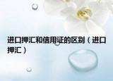 進口押匯和信用證的區(qū)別（進口押匯）